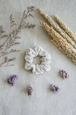 Indigo Luna Best Sellers Layla Scrunchie Pearl