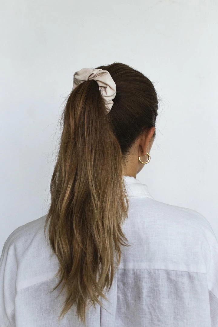 Indigo Luna Best Sellers Layla Scrunchie Pearl