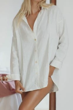Indigo Luna Esmeralda Shirt White Best Sellers