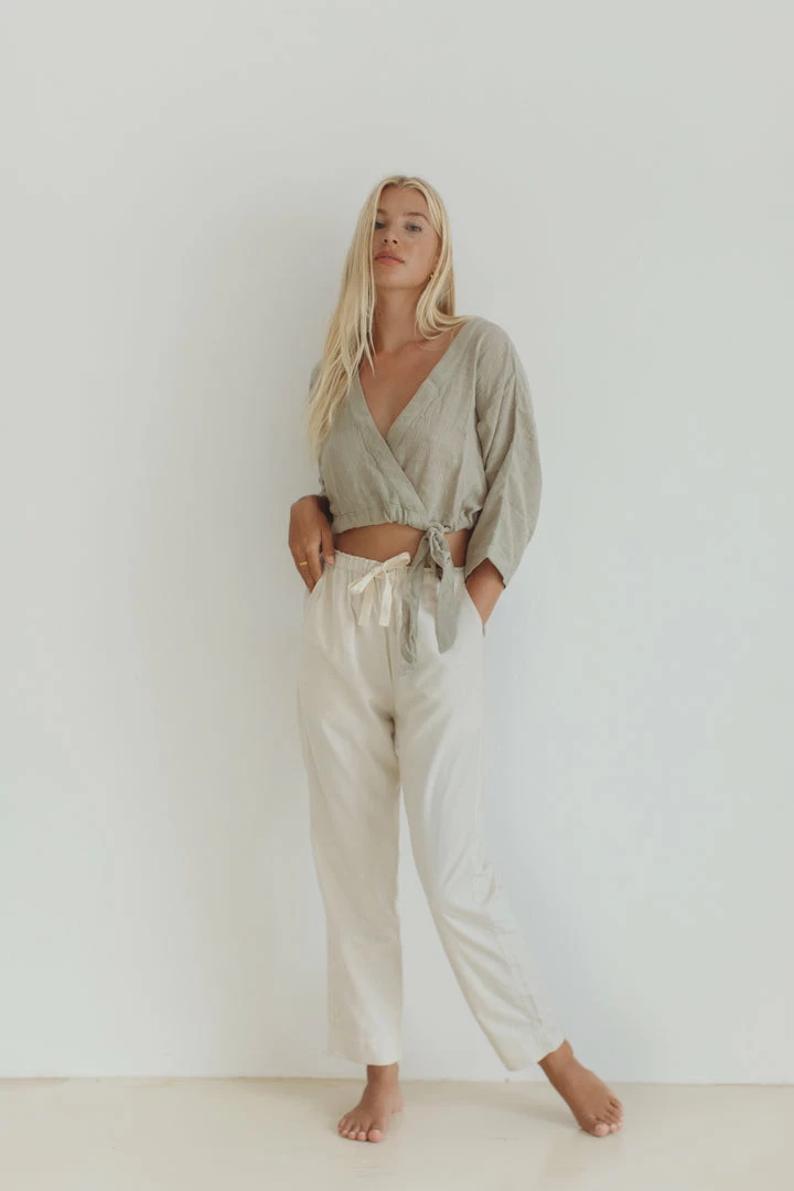 Indigo Luna Vienna Kimono Top Moss