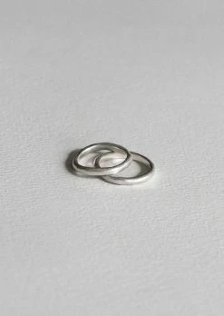 Wild Ivy Enso Stack Ring (Slim) Silver Best Sellers