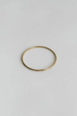 Wild Ivy Best Sellers Enso Bracelet (Slim) Gold