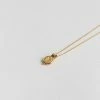 Wild Ivy Best Sellers Luna Necklace (Small) Gold