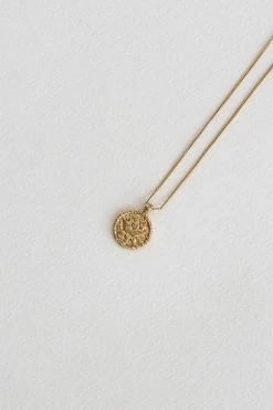 Wild Ivy Lotus Reversible Necklace Gold Best Sellers