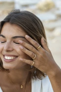 Wild Ivy Enso Stack Ring Gold