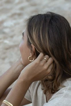 Wild Ivy Pureza Earrings Gold