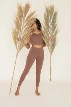 Indigo Luna Ananda Legging Mocha New In