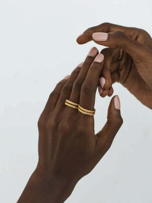 Wild Ivy Marais Rings (SET) Gold