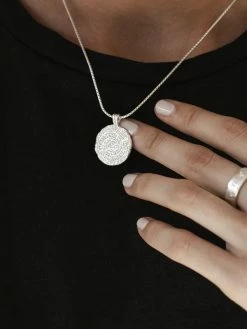 Wild Ivy Muse Reversible Necklace Silver