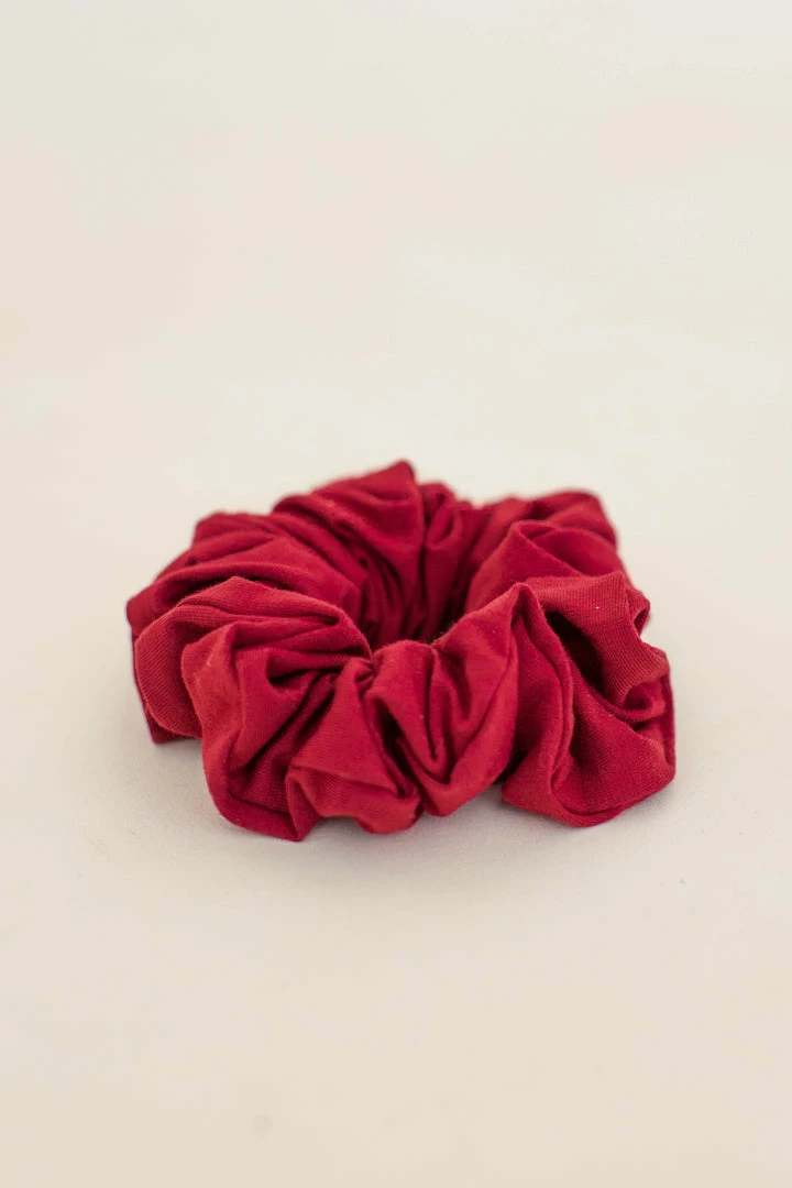 Indigo Luna Store Layla Scrunchie Dark Rose