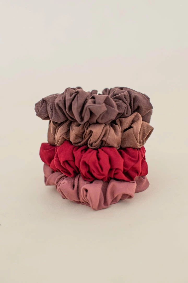 Indigo Luna Store Layla Scrunchie Dark Rose