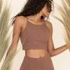 Indigo Luna Ananda Tank Mocha New In