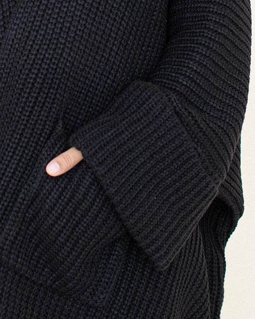 Indigo Luna New In Tuula Poncho Black