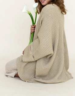 Indigo Luna Tuula Poncho Almond