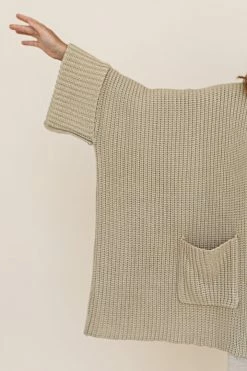 Indigo Luna Tuula Poncho Almond