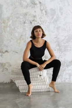 Indigo Luna Warrior Top Black