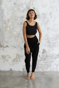 Indigo Luna Warrior Top Black