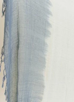 Indigo Luna Cotton Sarong Blue Ombre