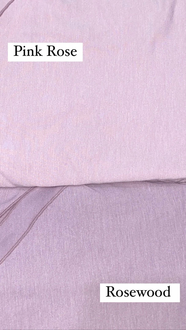 Indigo Luna Boxy Crop Pink Rose