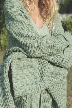 Indigo Luna Tuula Poncho Mint